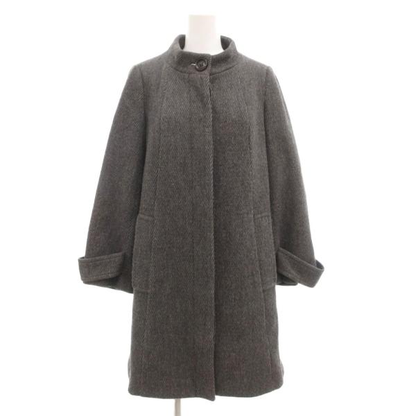 アメリカンラグシー AMERICAN RAG CIE スタンドカラーコート ロング丈 ツイル ツイー...