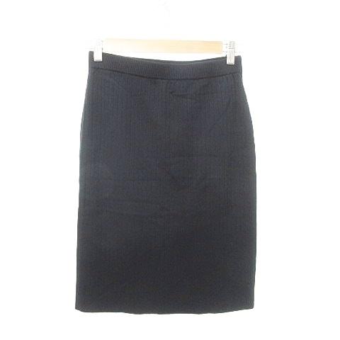 アプワイザーリッシェ Apuweiser-riche 美品 ニット ミニ スカート 2 Mサイズ 黒...