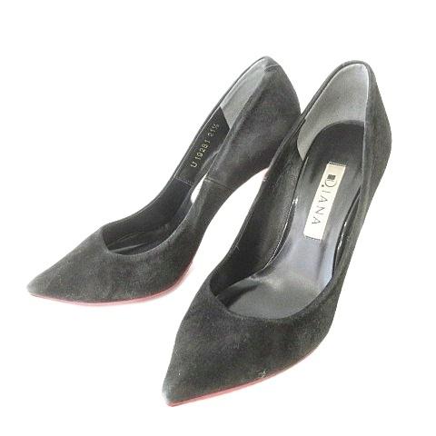 ダイアナ DIANA レッドソール ヒール パンプス スエード 日本製 21.5cm 小さいサイズ ...