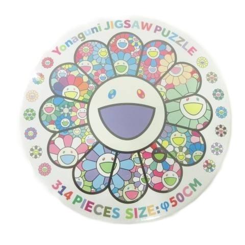 未使用品 村上隆 Yonaguni Jigsaw Puzzle ヨナグニ ジグソー パズル フラワー...