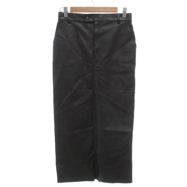 ガリャルダガランテ GALLARDAGALANTE タイトスカート フェイクレザー スリット F 茶...