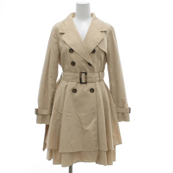 ジルスチュアート JILL STUART トレンチコート ロング ベルト ドレープ F ベージュ /...
