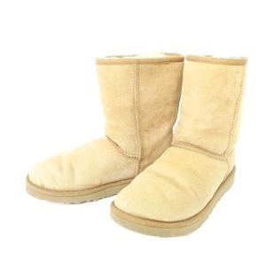 アグ オーストラリア UGG australia ムートン ブーツ 靴 シューズ 5825 US7 24.0cm ベージュ ■YHS3 レディース