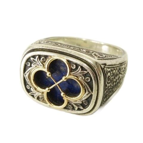 ジェロクリスト GEROCHRISTO Odysseus Ring ラピスラズリ リング 指輪 18...