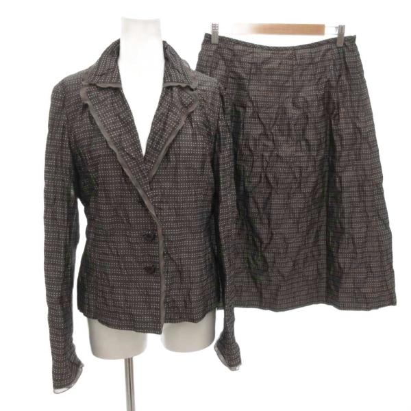 クリスチャンオジャール CHRISTIAN AUJARD セットアップ スーツ ジャケット スカート...