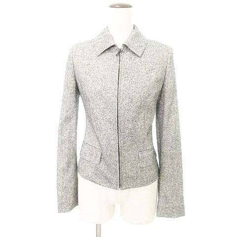 アンタイトル UNTITLED 美品 ウール混 ジャケット 日本製 1 Sサイズ グレー ■GY61...