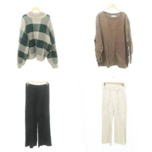 ホリデイ holiday JAVA 4点セット おまとめ ニット スウェット ニットボトム マルチカ...