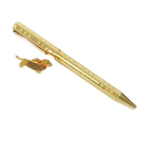 ダックス DAKS ボールペン ＆ バッジ 2点セット おまとめ アクセサリー 文房具 雑貨 メンズ...