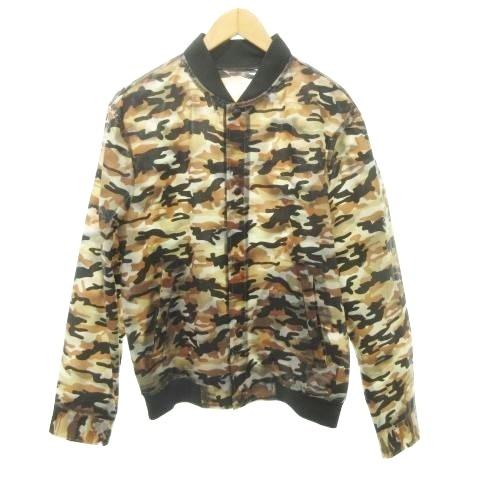 ザラ ZARA カモフラ シースルー ジャケット 薄手 Mサイズ マルチカラー メンズ