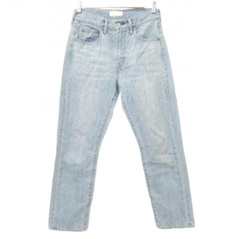 グリーンレーベルリラクシング ユナイテッドアローズ テーパード デニム パンツ ジーンズ 36 青 ...