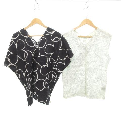 ソウソウ SOU SOU 日本製 ベスト 2点セット ガーゼ素材 貫頭衣 マルチカラー レディース