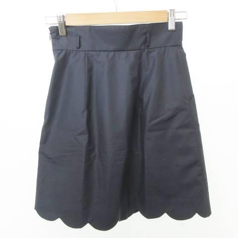 アプワイザーリッシェ Apuweiser-riche スカート ミニ ラウンド ウエストゴム 無地 ...