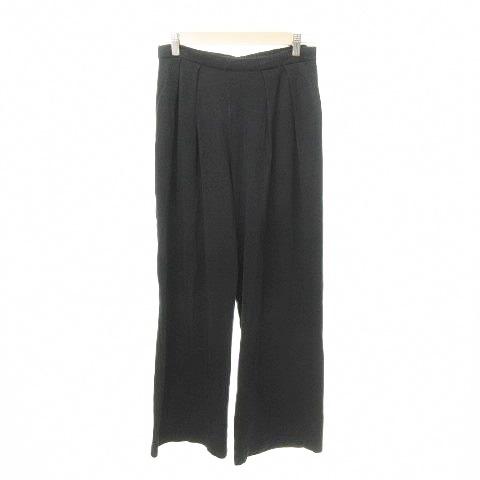 アメリカーナ AMERICANA リラックス パンツ 日本製 黒 ブラック ■TC レディース