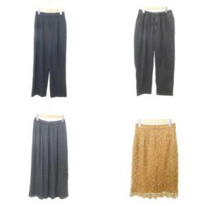 ユニクロ UNIQLO 美品 Sサイズ ボトムス 4点セット おまとめ スラックス スカート マルチ...