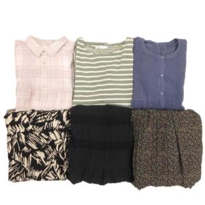 アメリカンホリック AMERICAN HOLIC 6点セット シャツ カットソー カーディガン M-L パンツ スカート M-F マルチカラー /ML レディース