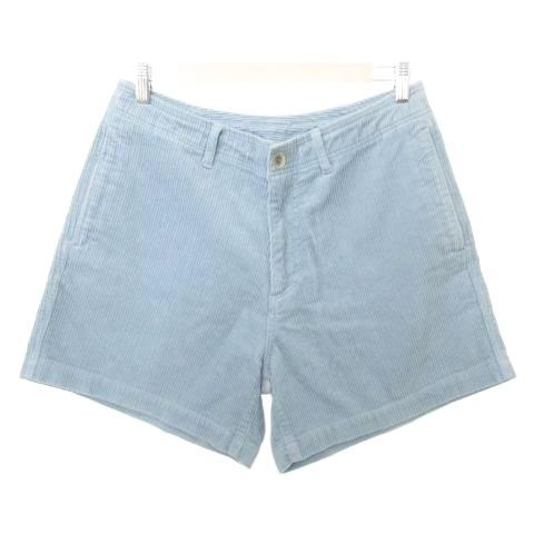 スペシャルゲスト コーデュロイ ショートパンツ 無地 厚手 Lサイズ 水色 ライトブルー ■GY47...