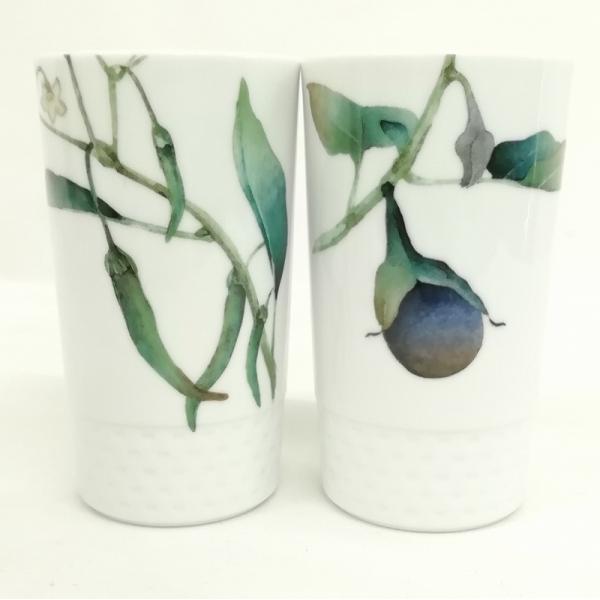 ノリタケ 京香旬彩 タンブラー 2客 ウエッジウッド ロンドンベア 直径7cm その他