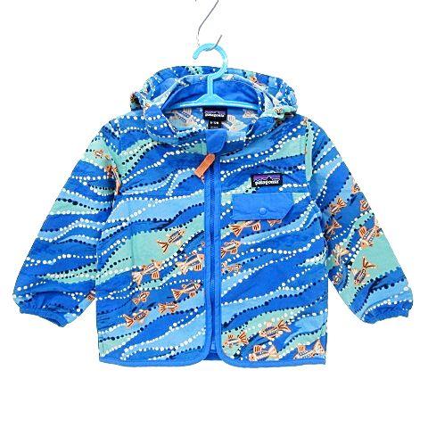 パタゴニア Patagonia キッズ バギーズジャケット パーカー ナイロン アウター 魚 フィッ...