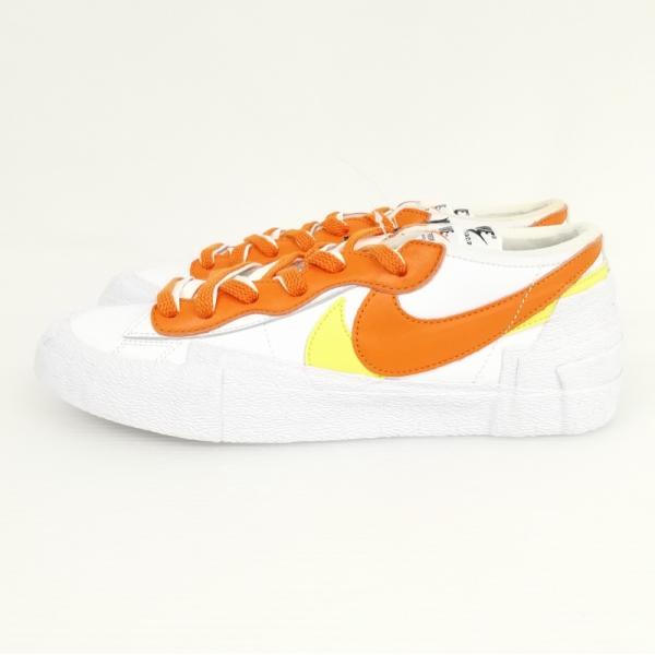 未使用品 ナイキ NIKE × SACAI サカイ DD1877-100 BLAZER LOW MA...