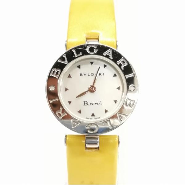 ブルガリ BVLGARI BZ22S Bzero1 ビーゼロワン クオーツ 腕時計 シェル文字盤 レ...