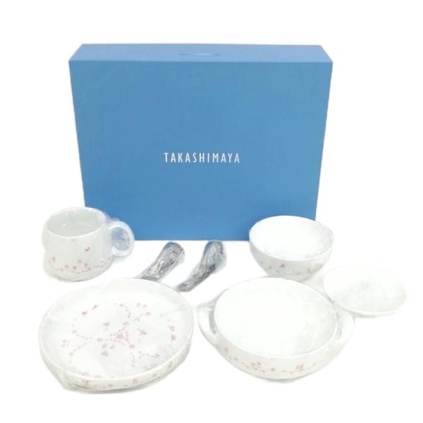 Noritake ノリタケ 高島屋限定 ベビー食器セット 7点セット ピンク