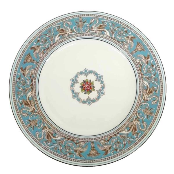 ウェッジウッド WEDGWOOD フロレンティーン ターコイズ 27cm プレート 皿 大皿