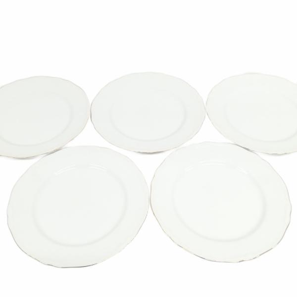 ノリタケ プリンセスブーケ ゴールド 27cm プレート 平皿 5枚 セット