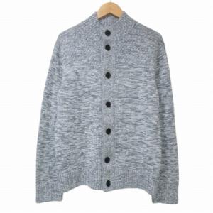 ジョセフオム JOSEPH HOMME 美品 18AW 大きいサイズ ニットカーディガン 長袖 厚手...