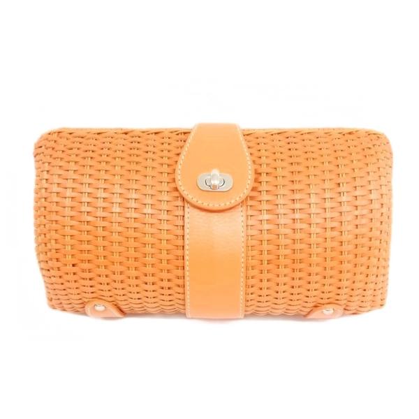 ユナイテッドアローズ UNITED ARROWS 2way かごバッグ クラッチバッグ ショルダーバ...