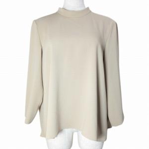 アルアバイル allureville 16SS ブラウス プルオーバー 7分袖 ベージュ 2 M相当...