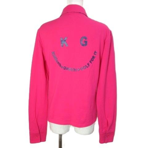 キスオンザグリーン kiss on the green ポロシャツ ロングスリーブ 長袖 ゴルフウェ...