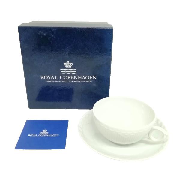 ロイヤルコペンハーゲン ROYAL COPENHAGEN ホワイトフル―テッド 081 082 カッ...
