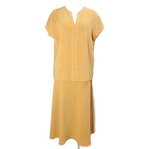 セオリーリュクス 18AW CASS EBON BOUBLE WEFT セットアップ ブラウス プル...