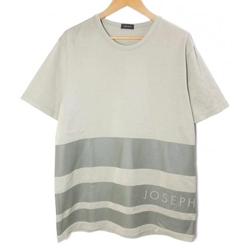ジョセフオム JOSEPH HOMME 大きいサイズ Tシャツ カットソー ロゴ プリント 半袖 ク...