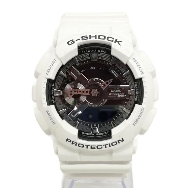 カシオジーショック CASIO G-SHOCK GA-110GW デジアナ クオーツ 腕時計 ホワイ...
