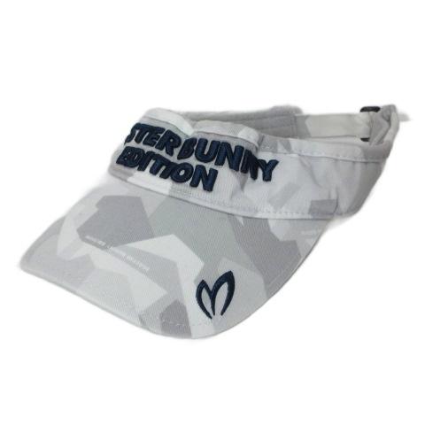 マスターバニー MASTER BUNNY EDITION サンバイザー 帽子 ゴルフウェア カモ柄 ...