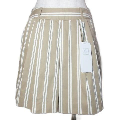 未使用品 ゾーイ ZOY タグ付き ショートパンツ 071682411 ゴルフウェア ストライプ タ...