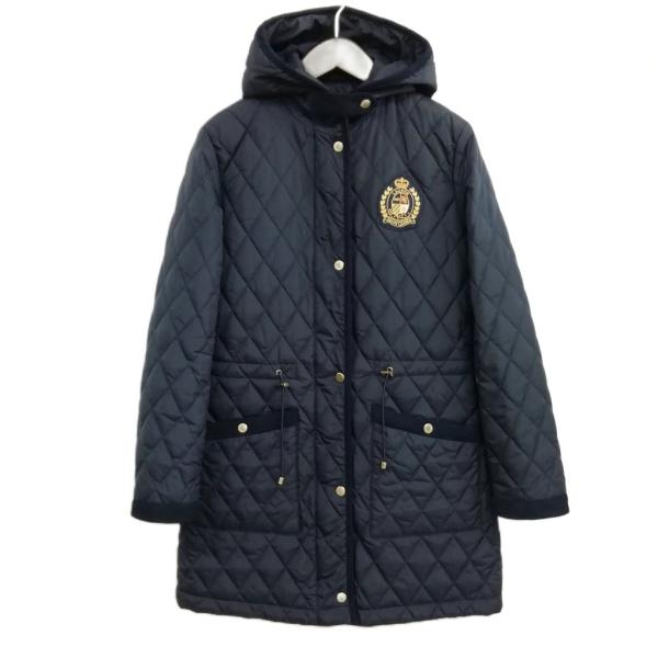 ローレンラルフローレン LAUREN RALPH LAUREN クレストパッチ キルテッド ジャケッ...