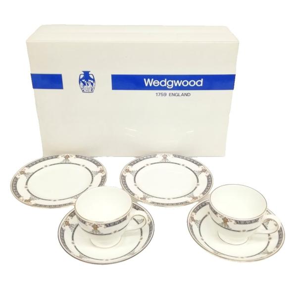 ウェッジウッド WEDGWOOD Highgrove ハイグローブ カップ＆ソーサー ティーカップ ...