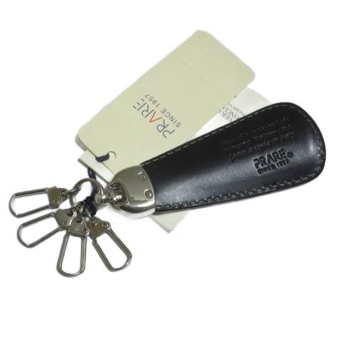 Gadget ガジェット 靴べらキーホルダー プレリー1957 NP44935 レザー 牛革 黒 ブ...