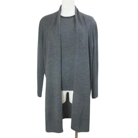 23区 オンワード樫山 23AW アンサンブルニット サスティナブルウール カーディガン 長袖 半袖...