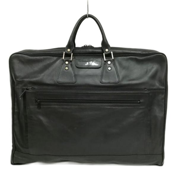 ポーター PORTER 吉田カバン レザー ガーメントバッグ ブラック メンズ