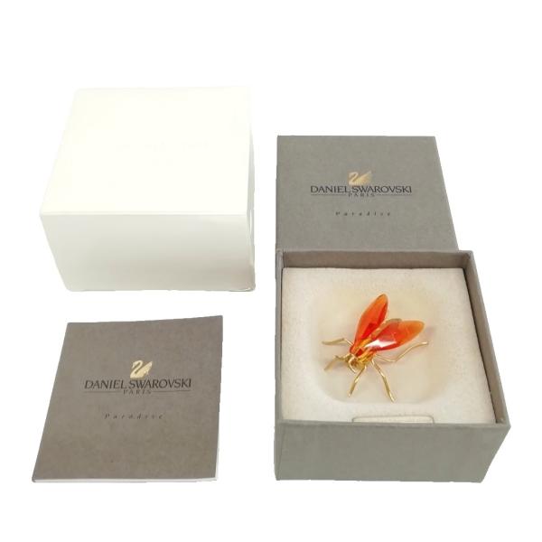 スワロフスキー SWAROVSKI ダニエルスワロフスキー 昆虫 ハエ オブジェ マグネット クリス...