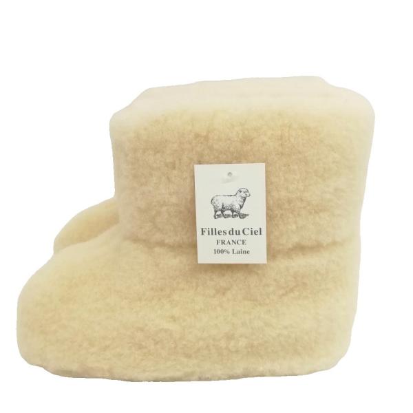 未使用品 Filles du Ciel French House Boots ムートン ハウス シュ...