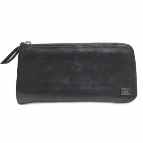 ポーター PORTER カレント レザー財布 ロングウォレット 長財布 L字ファスナー 小銭入れあり...