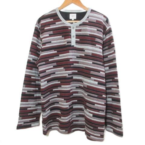 タケオキクチ 美品 ヘンリーネックシャツ カットソー ニット 長袖 ホームウェア ルームウェア 株式...