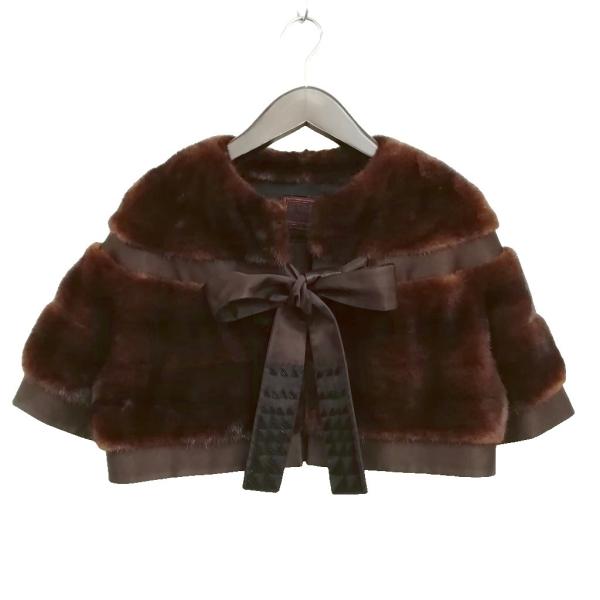 フォクシー ブティック FOXEY BOUTIQUE ミンク ファー クロップド ショート ジャケッ...
