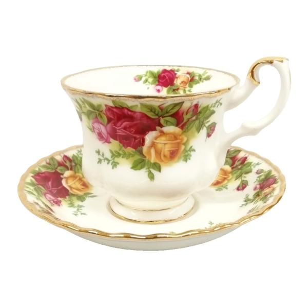 ROYAL ALBERT ロイヤルアルバート オールドカントリーローズ カップ＆ソーサー ティーカッ...