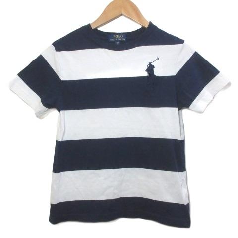 ポロ ラルフローレン POLO RALPH LAUREN キッズ ボーダーカットソー Tシャツ ビッ...