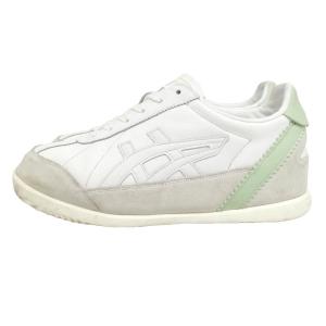 オニツカタイガー Onitsuka Tiger 1183C101 Mollety モレティ スニーカー 厚底 26.5cm ホワイト グリーン メンズ